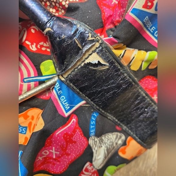 Betsey Johnson Vintage Candy-Themed Travel Bag - Picture 10 of 16